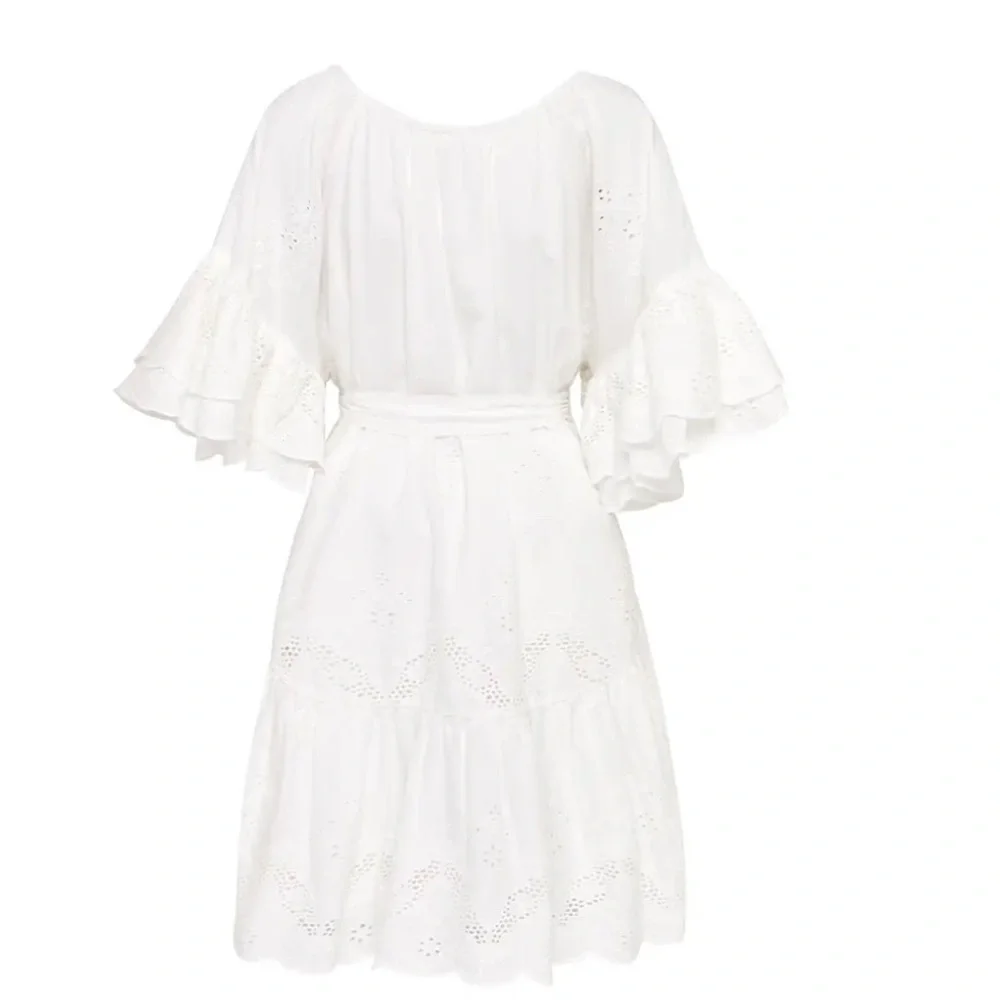 Rare Spell Capulet Broderie Anglaise Frill Smock Dress - Picture 6 of 9